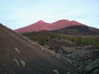 Sunset mount teide tenerife