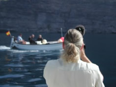 Camera crew on Power Boat courtesy of Power Training